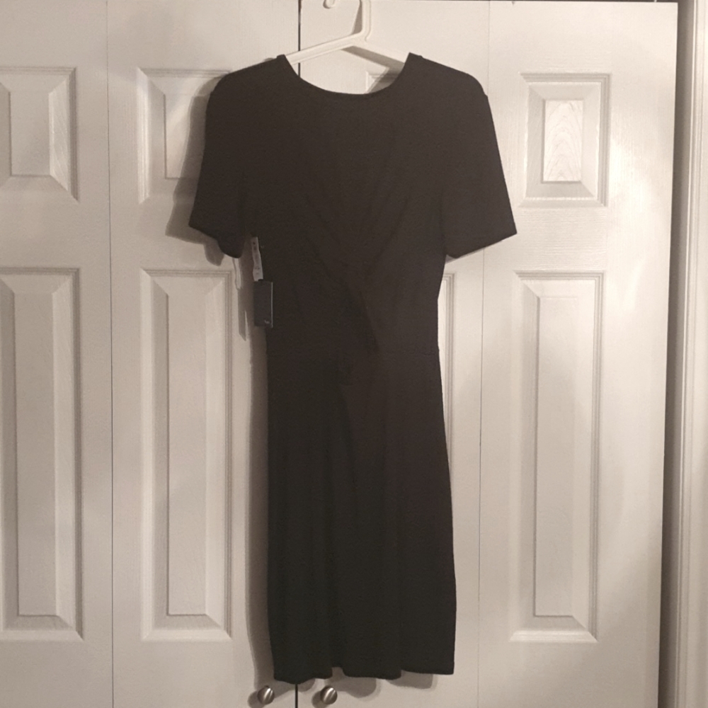 BNWT Aritzia Wilfred Black Katz Dress size S